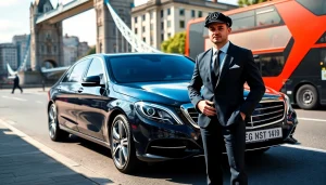 Experience premium london chauffeur service with a luxury vehicle and professional chauffeur in London.